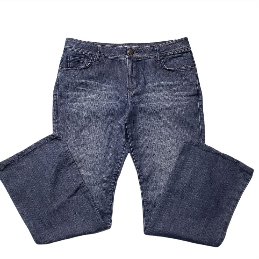CAbi 511 Regular Medium Wash Denim Boot Cut Jeans